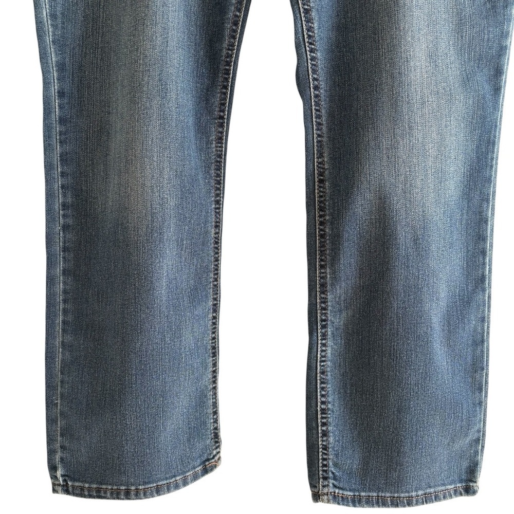 Riders by Lee Womens Jeans 16P Petite Mid Rise Straight Leg Stretch Denim Casual - Picture 2 of 16